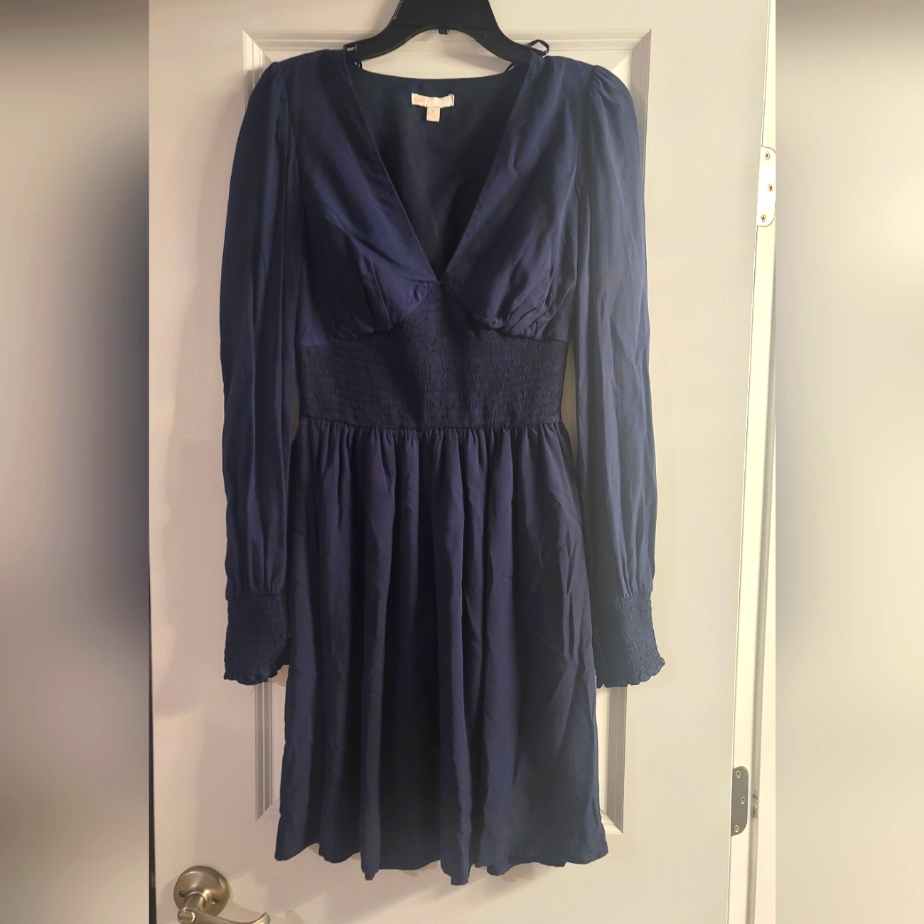Gb Long Sleeve Mini Dress